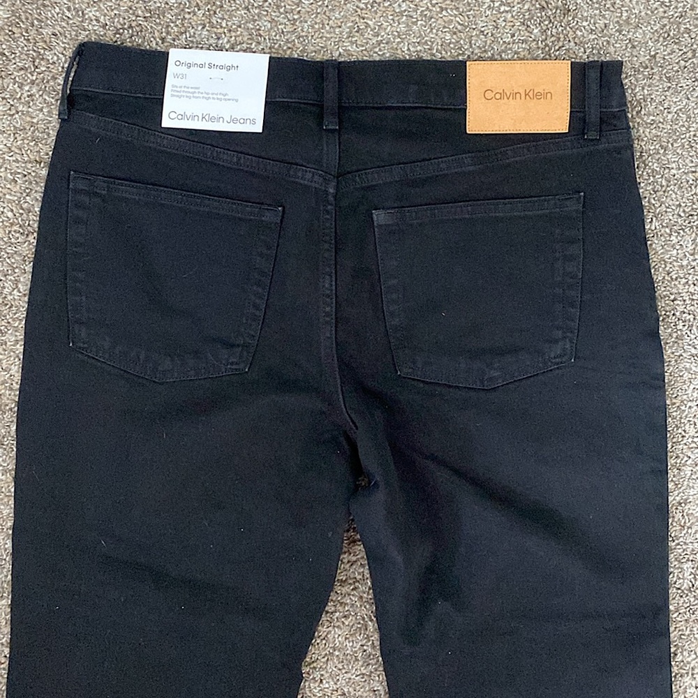 CALVIN KLEIN BLACK PANTS